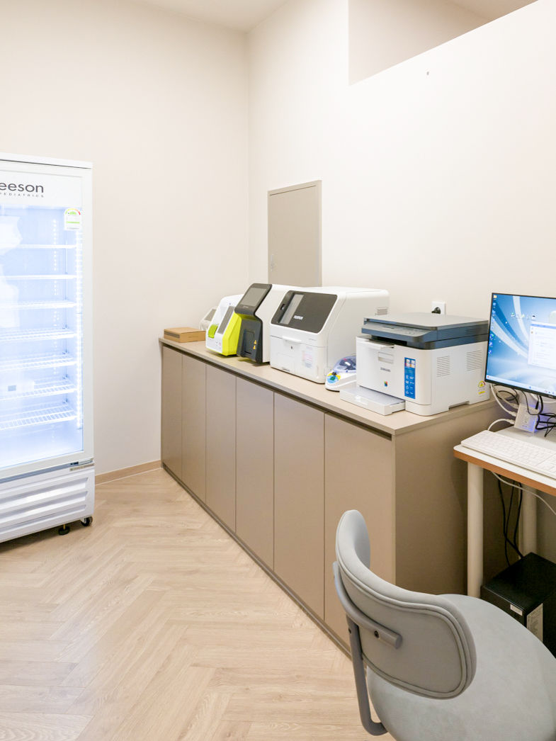 응급 혈액 검사가 가능한 임상병리실